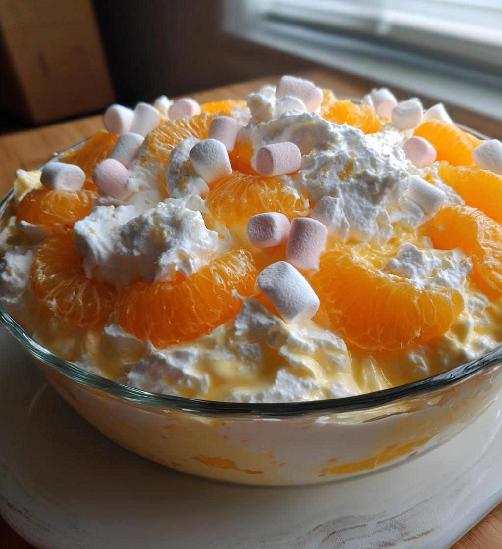 mandarin orange salad jello cool whip
