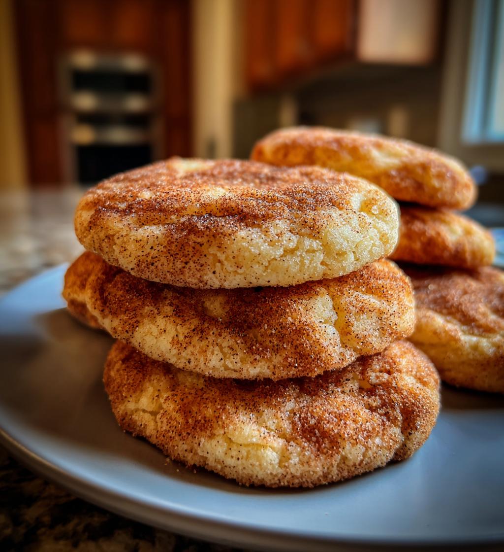 maple snickerdoodle cookies