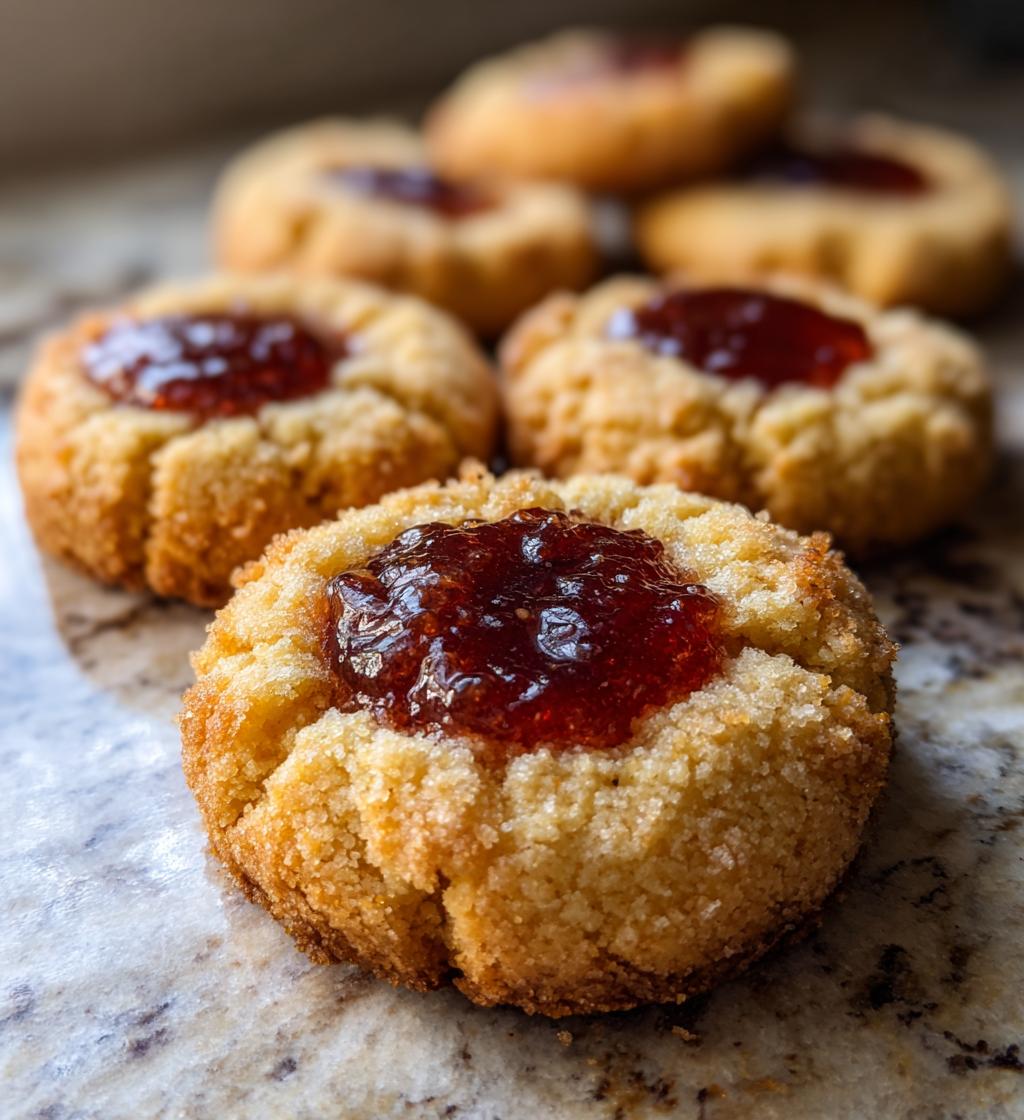 maple thumbprint cookies