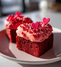 mini valentine cakes