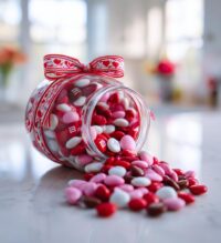 m&m candy dispenser valentine