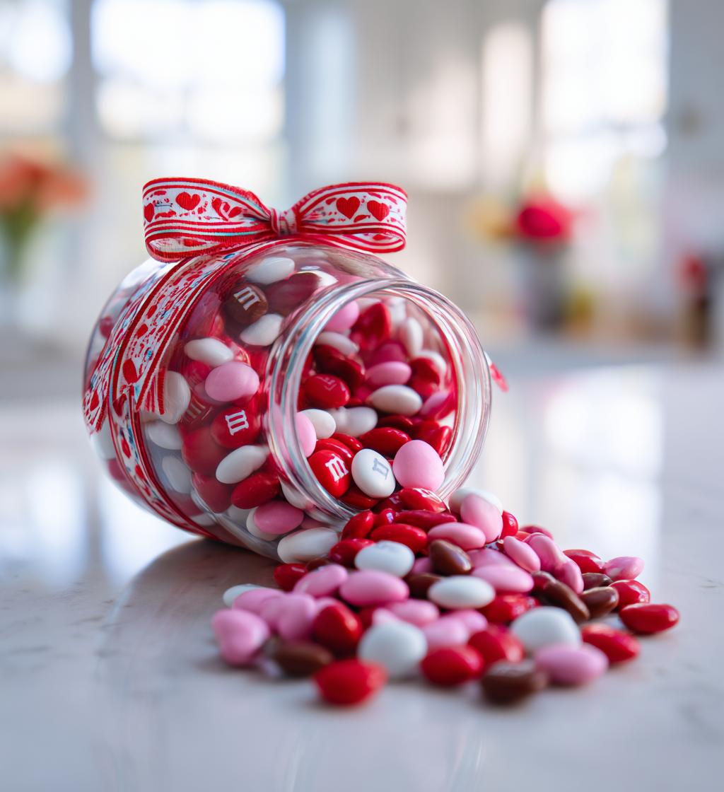 m&m candy dispenser valentine