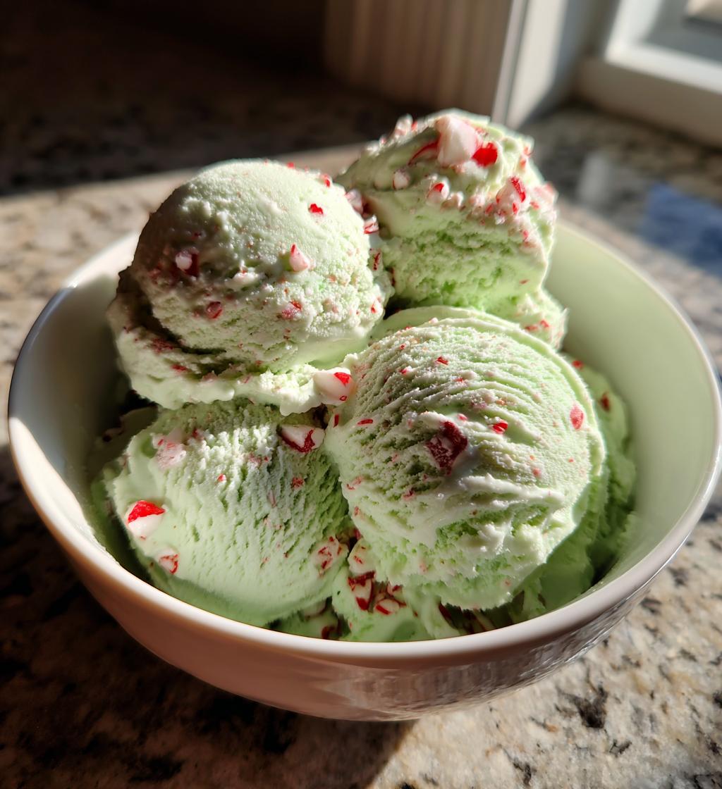 ninja creami peppermint ice cream