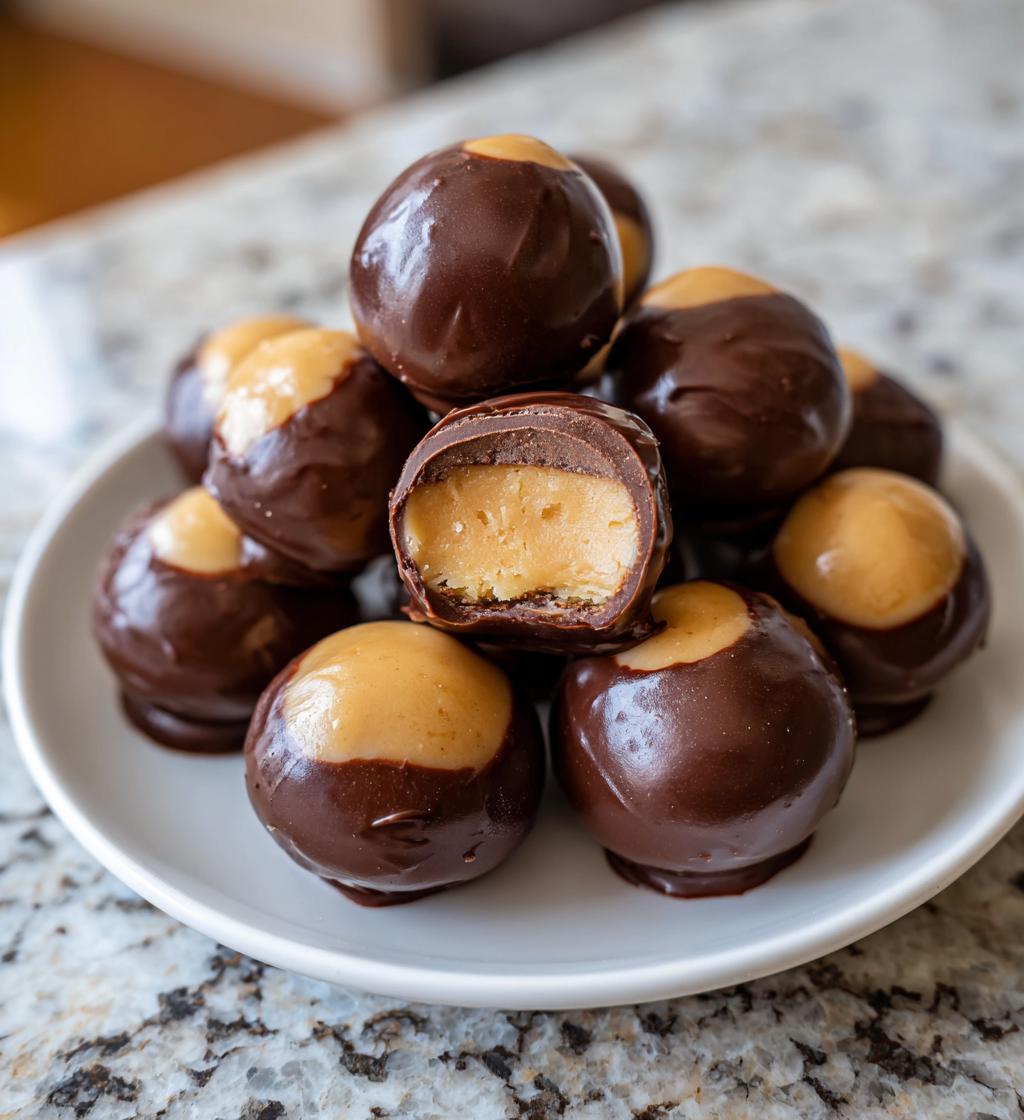 no bake buckeyes recipe