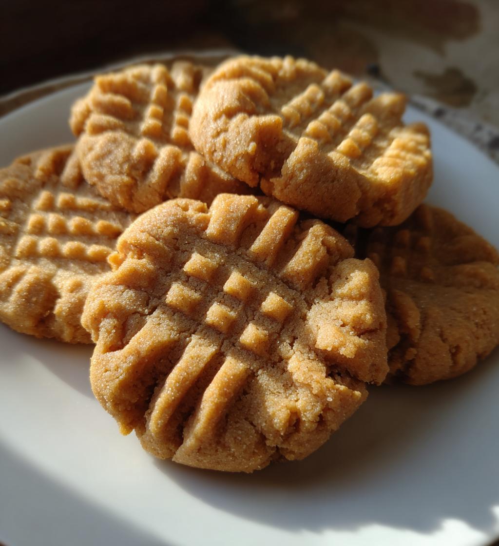 old fashioned peanut butter cookies