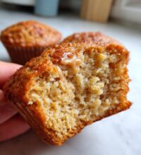 peanut butter banana muffins