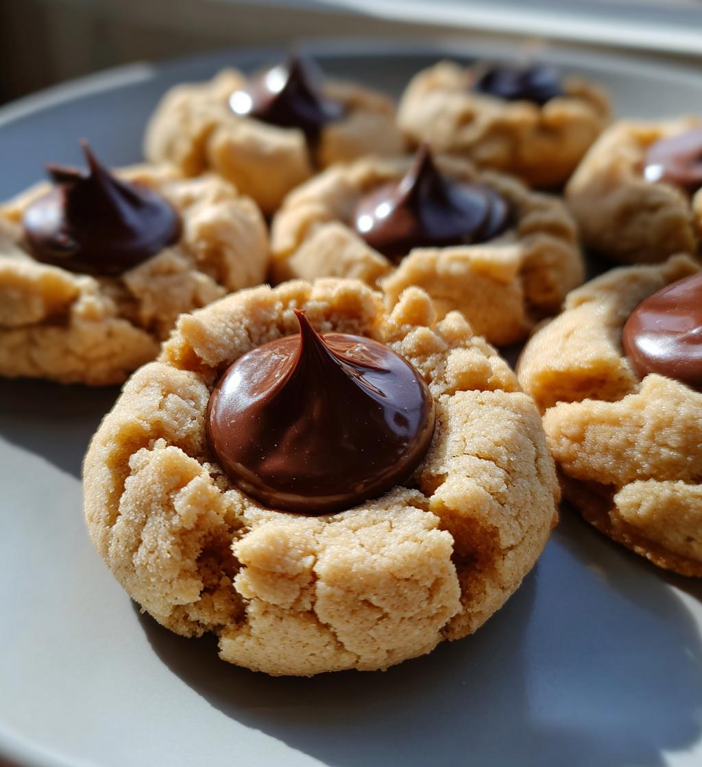 peanut butter blossoms