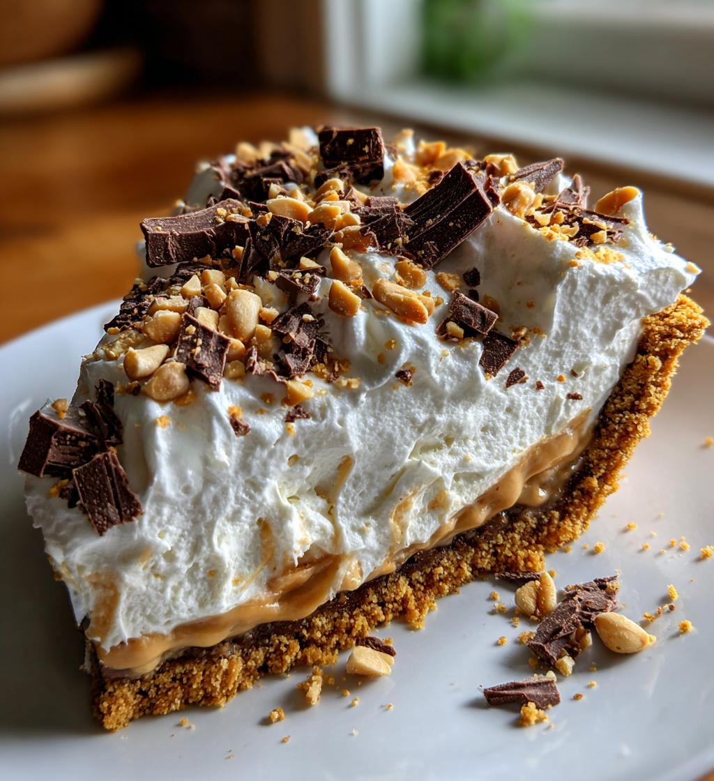 peanut butter cream pie