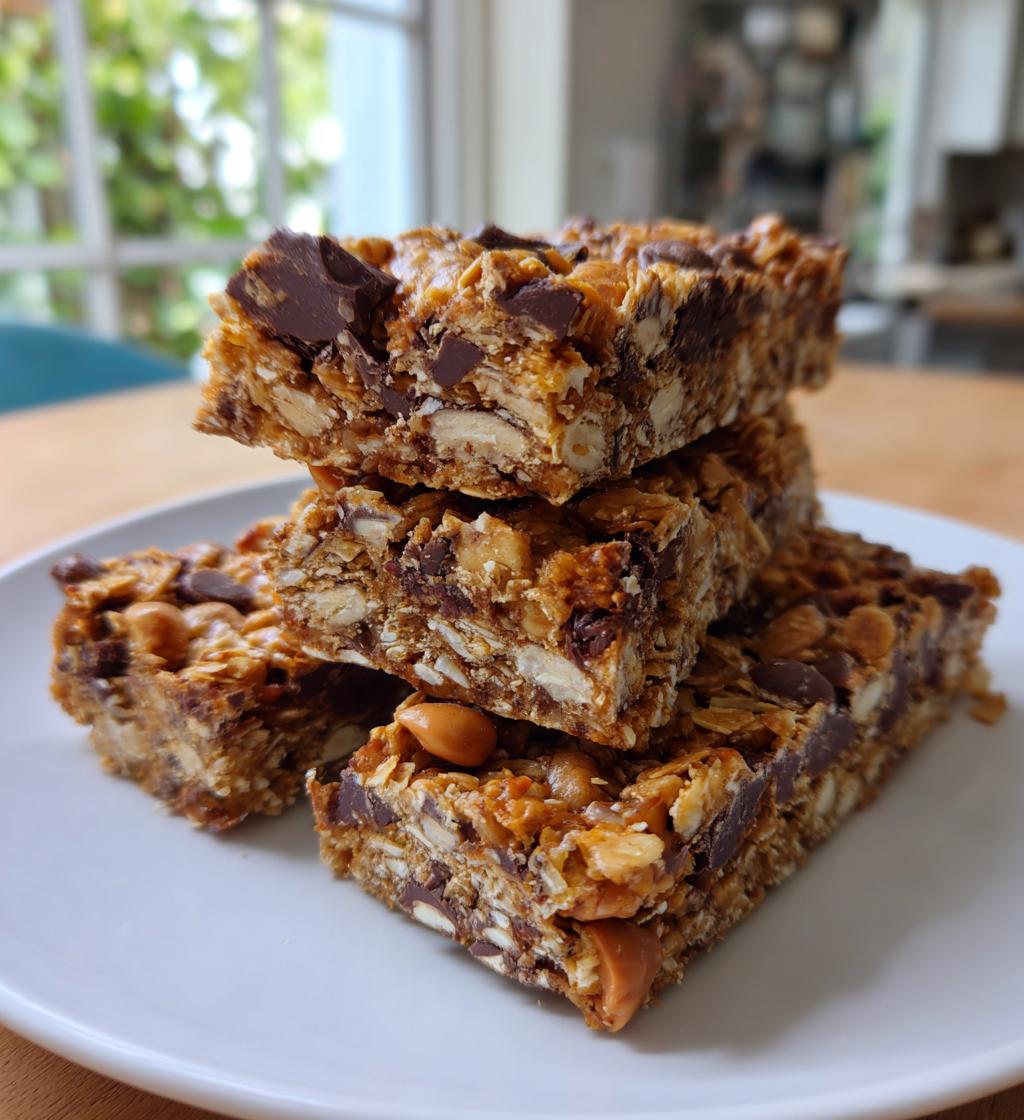 peanut butter granola bars
