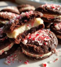 peppermint cheesecake cookies