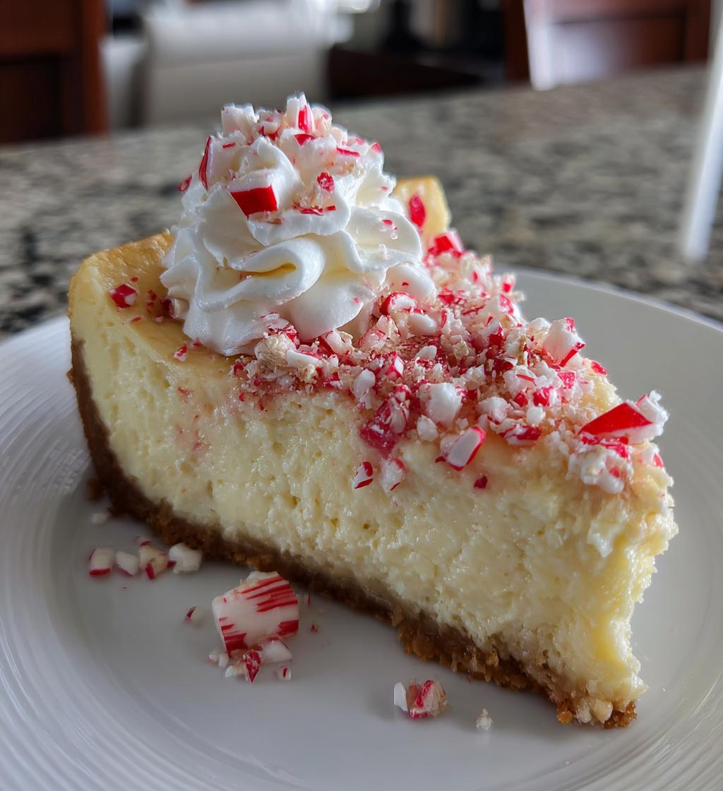 peppermint cheesecake