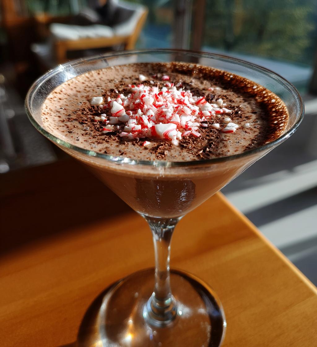 peppermint chocolate martini