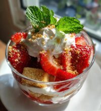 peppermint fizz strawberry shortcake