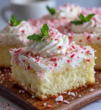 peppermint poke cake