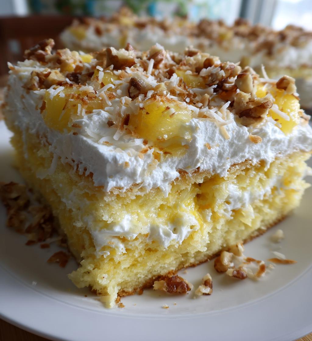 pineapple cool whip cake