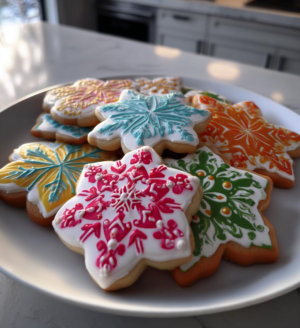 royal icing christmas cookies