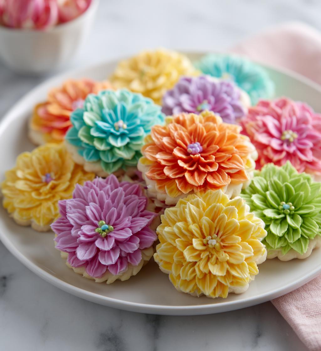 royal icing flowers tutorial