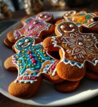 royal icing gingerbread men