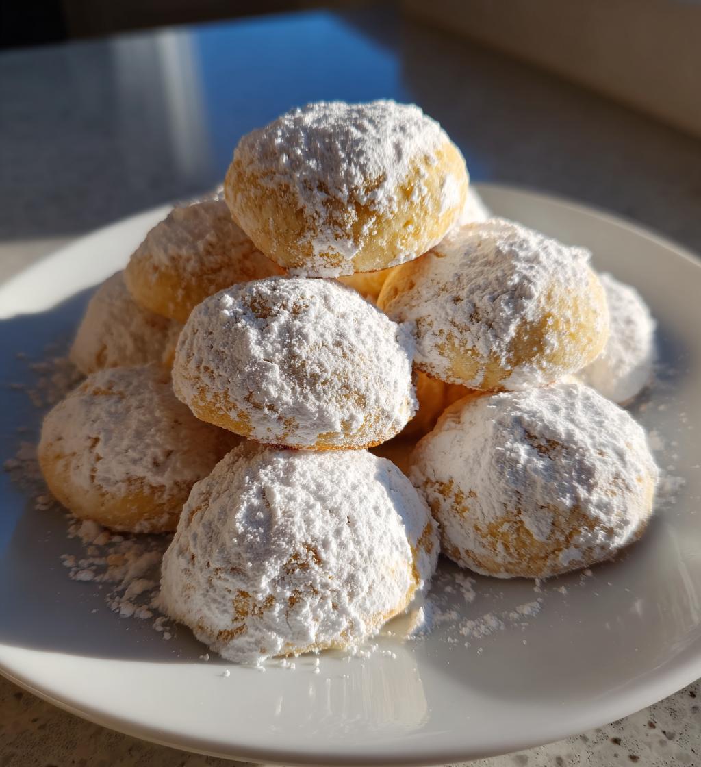 russian tea cake recipe card