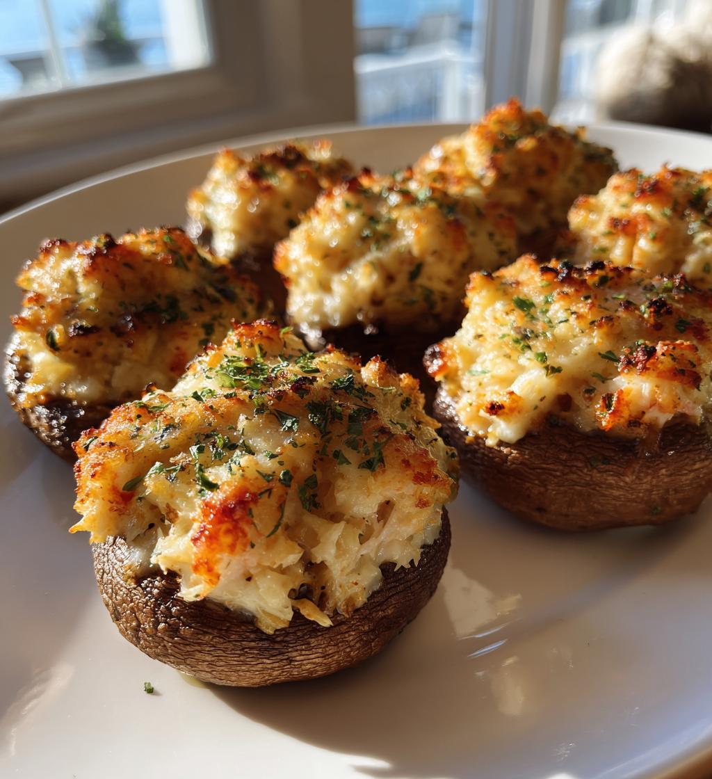 seafood stuffed mushrooms red lobster
