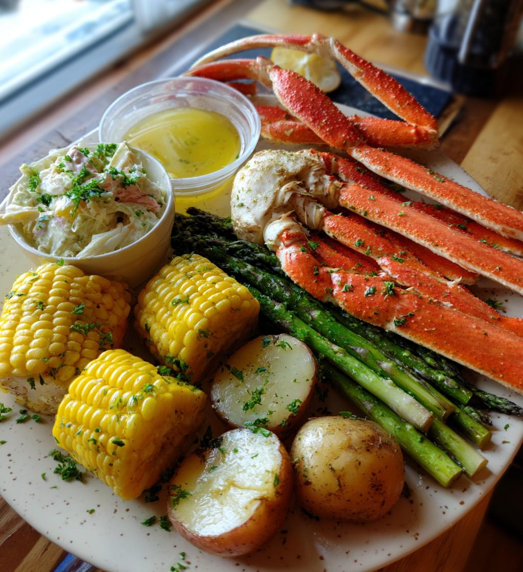 sides to go with crab legs dinners