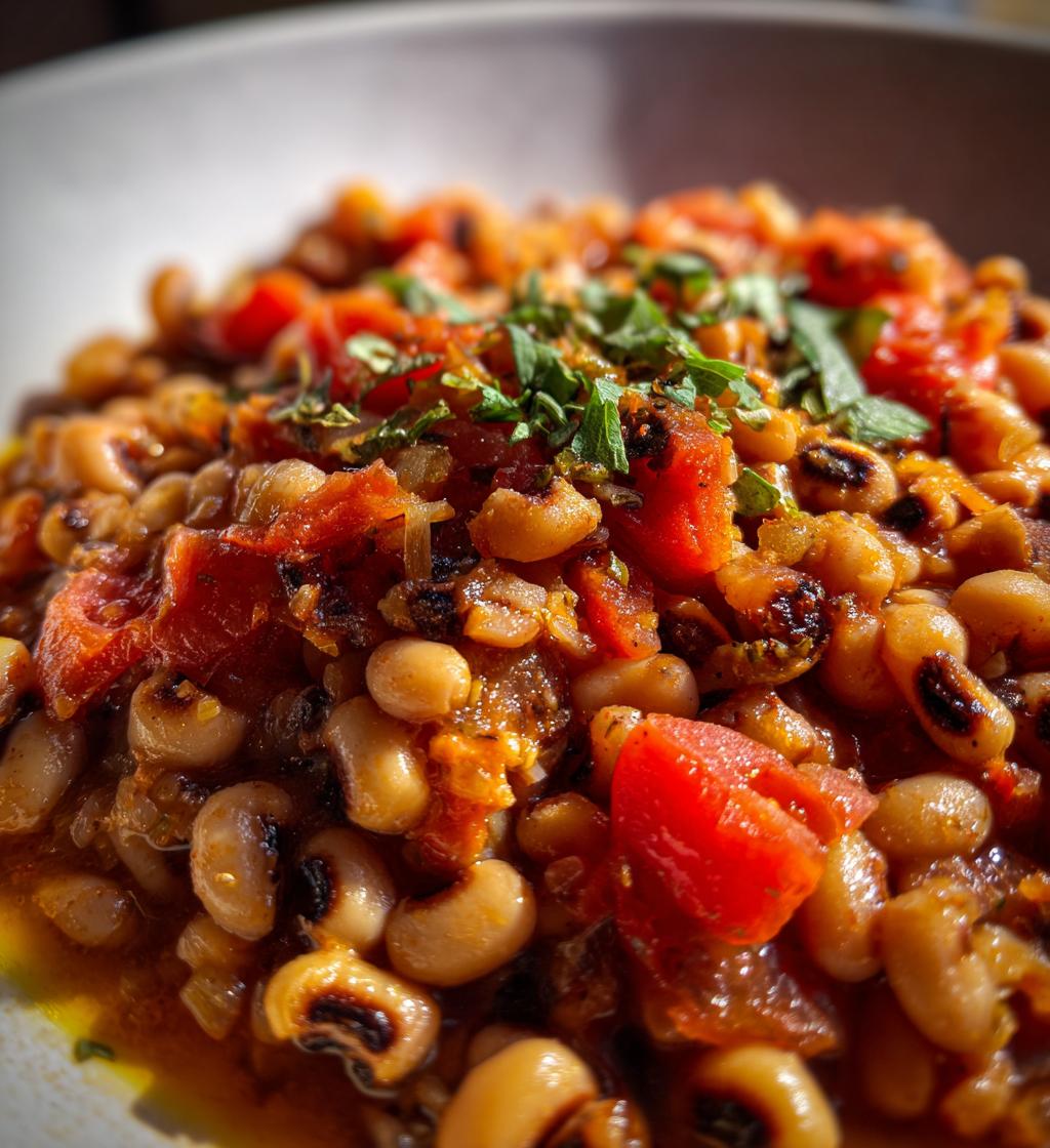 slow cooker black eyed peas