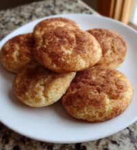 small batch snickerdoodle cookies