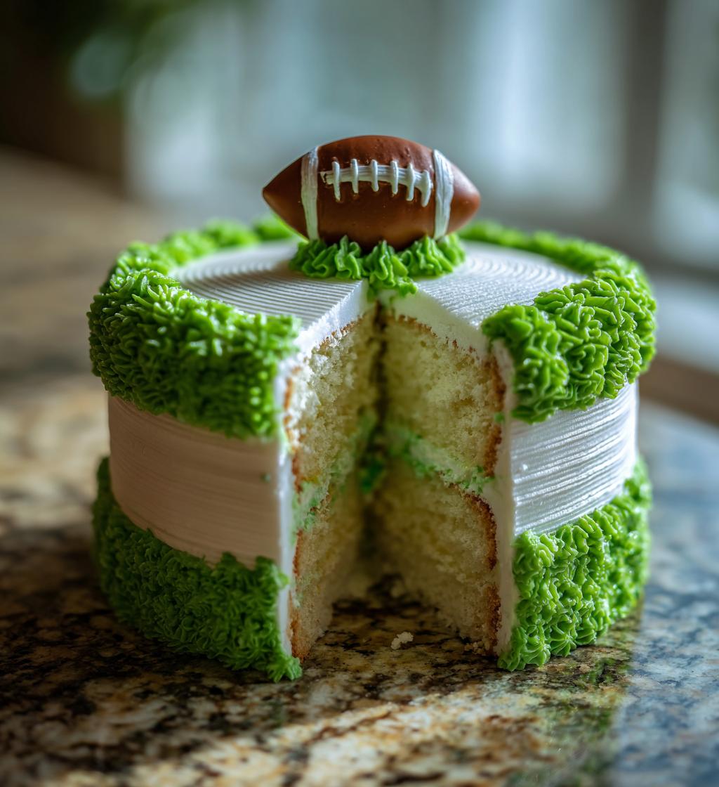 small football cake
