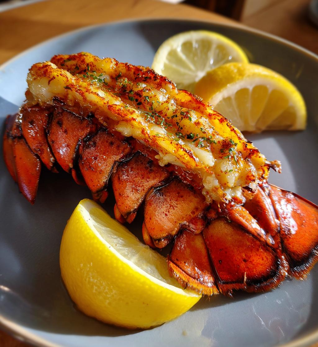 smoked lobster tail