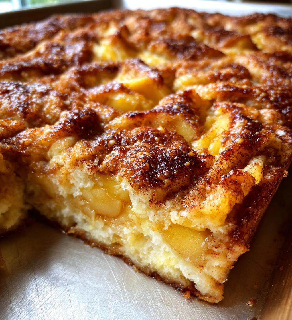 snickerdoodle apple cobbler