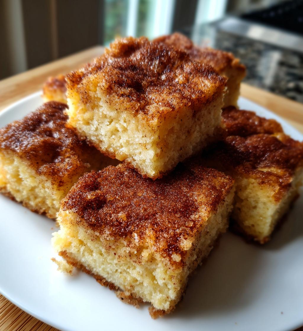 snickerdoodle bars 9x13