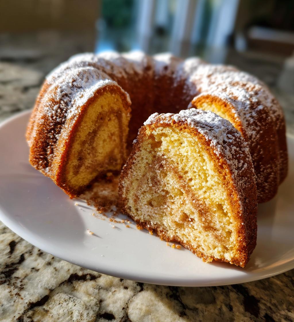 snickerdoodle bundt cake