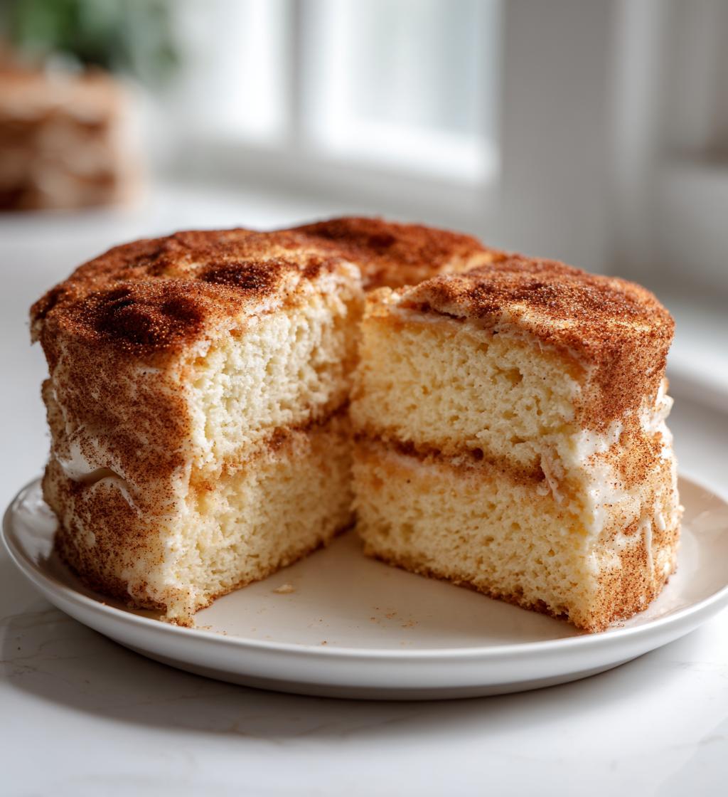 snickerdoodle cake