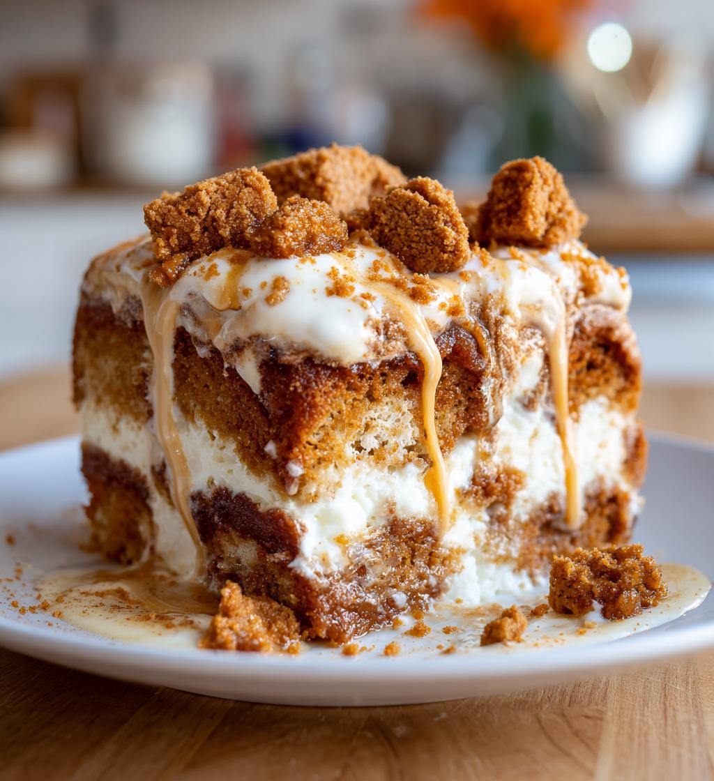 snickerdoodle poke cake