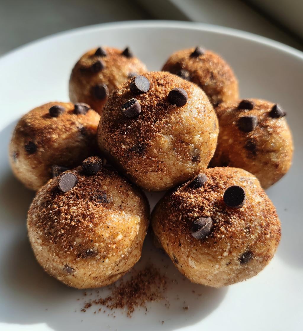 snickerdoodle protein balls