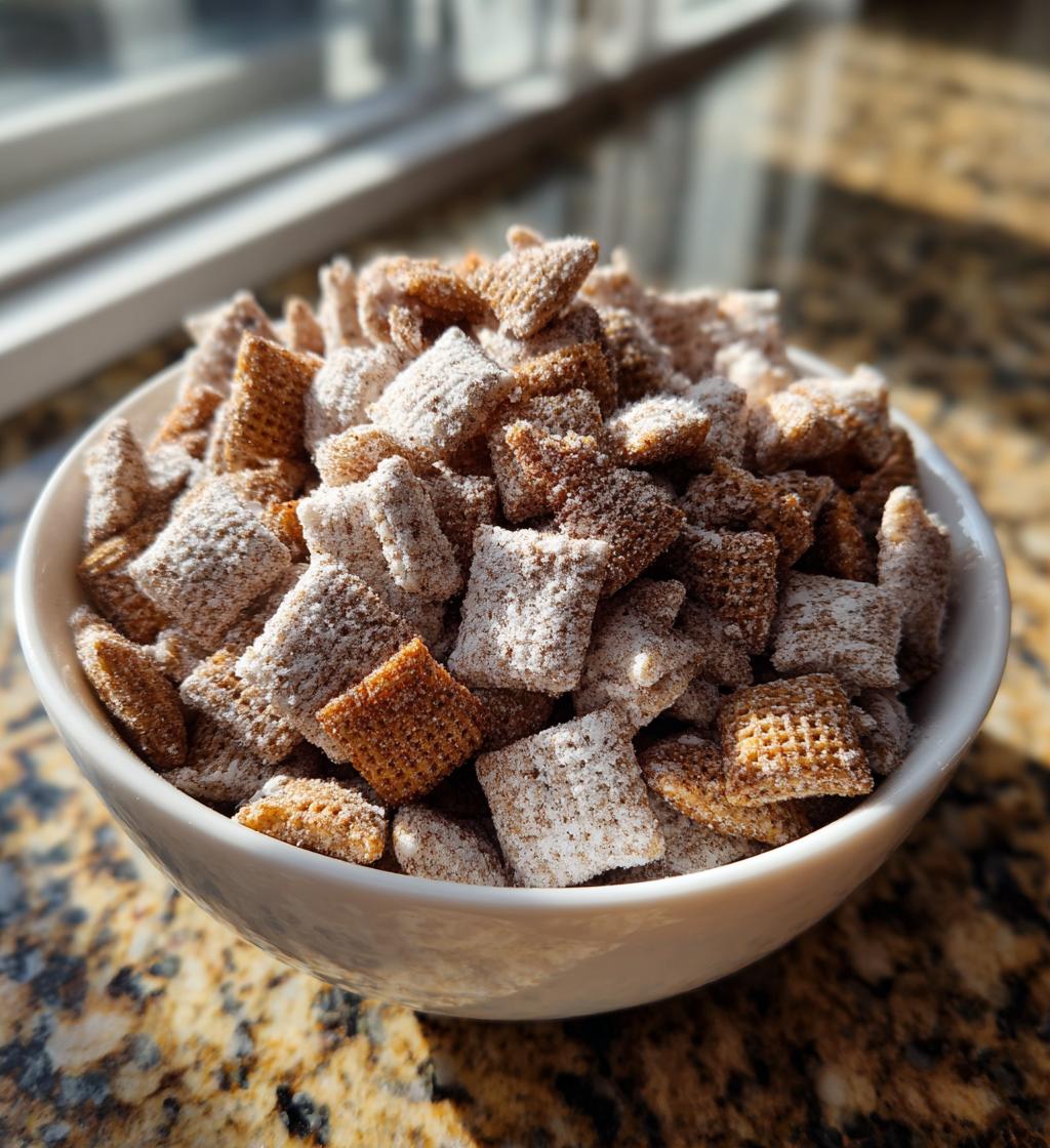 snickerdoodle puppy chow