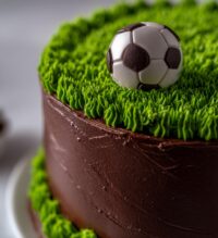 soccer football cake