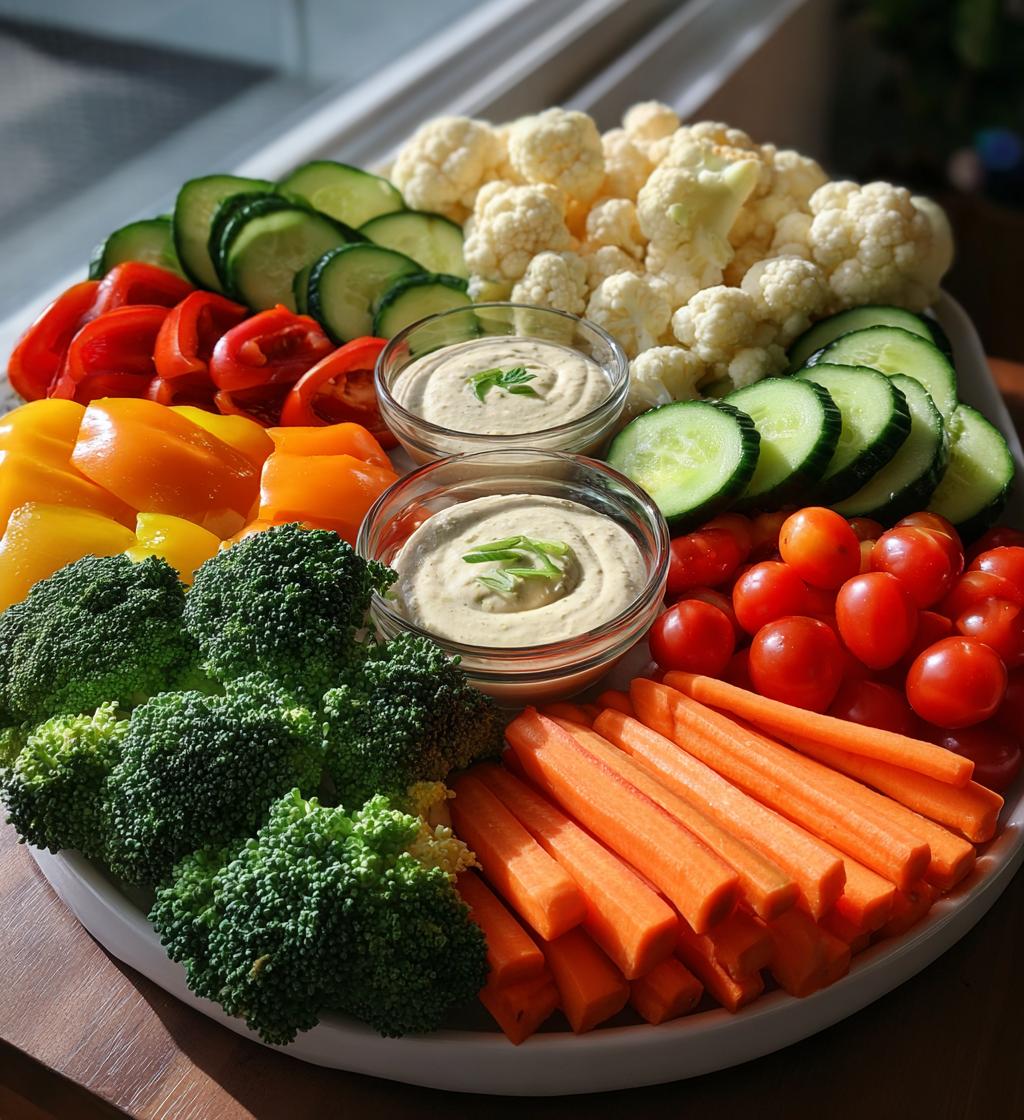 super bowl veggie tray ideas