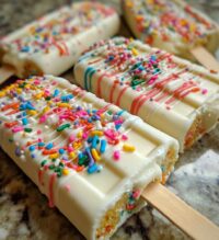 valentine cake popsicles