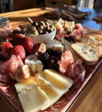 valentine charcuterie board