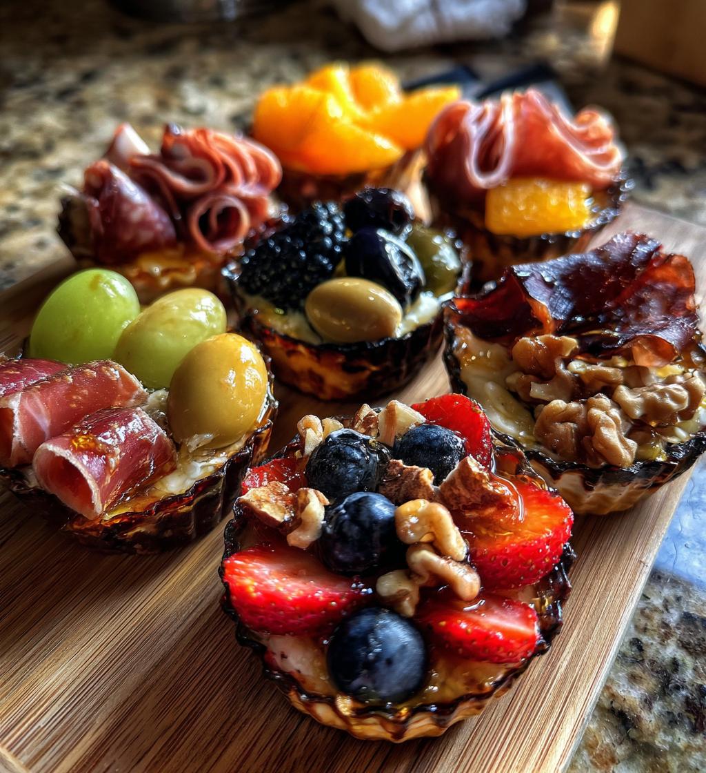 valentine charcuterie cups