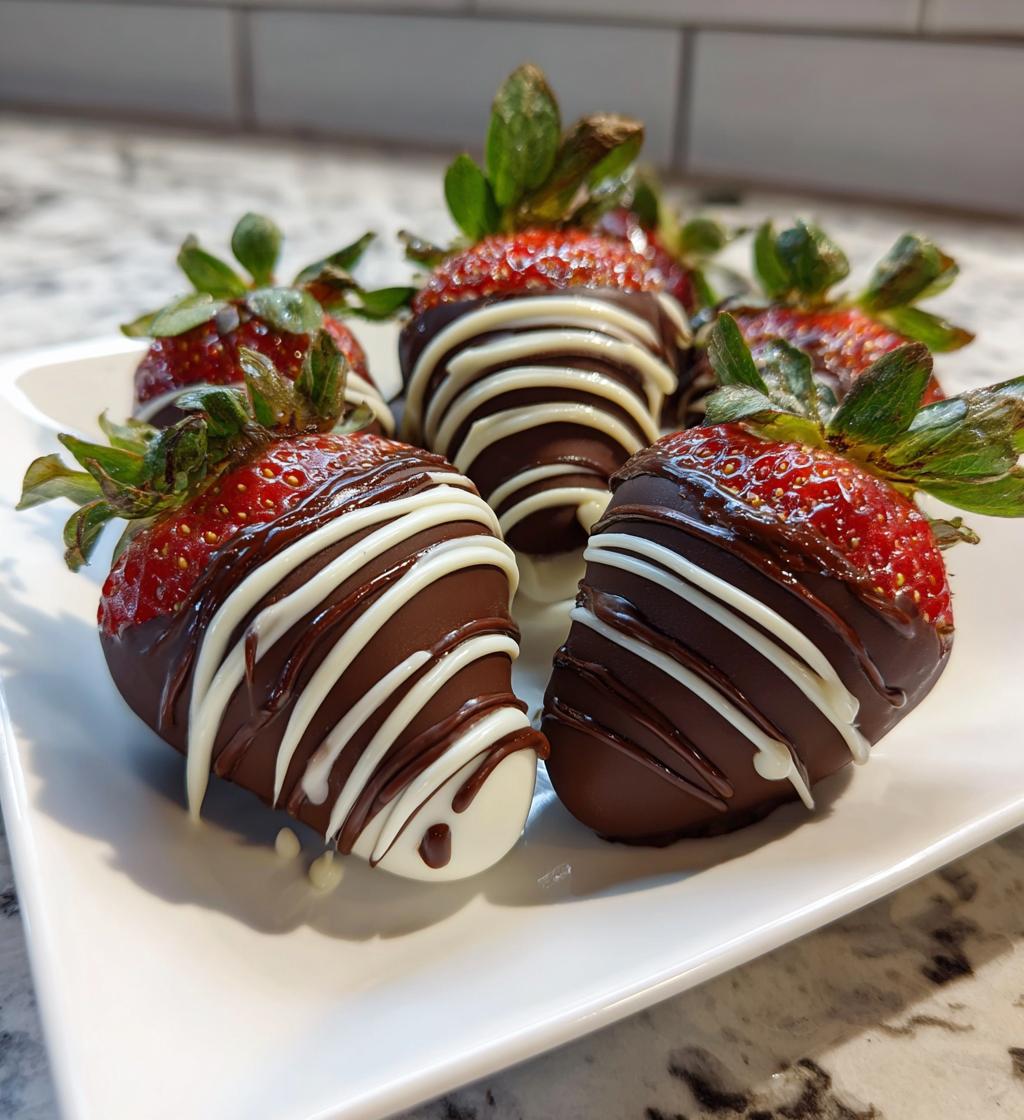 valentine chocolate covered strawberries