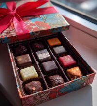 valentine chocolate packaging