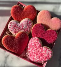 valentine cookie boxes