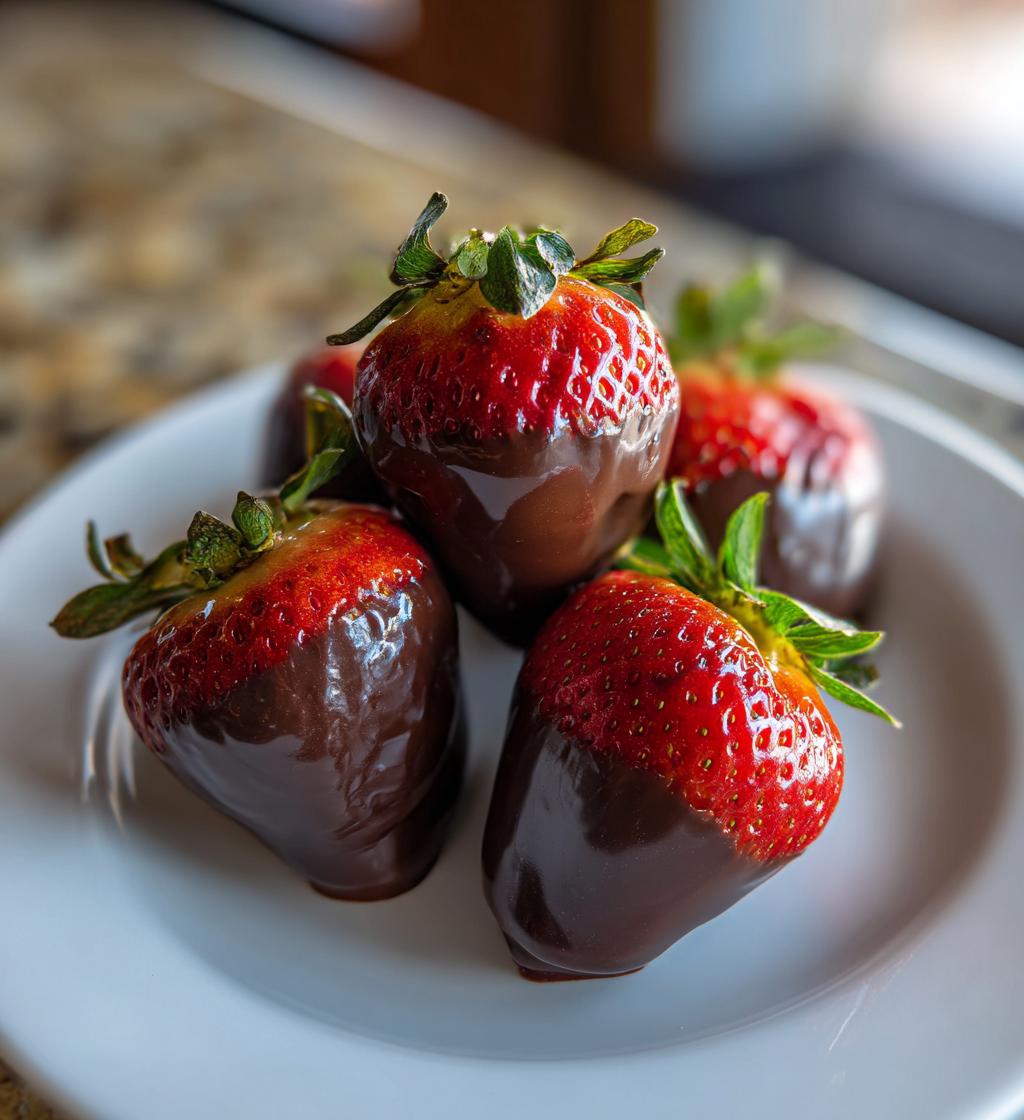 valentine day strawberries