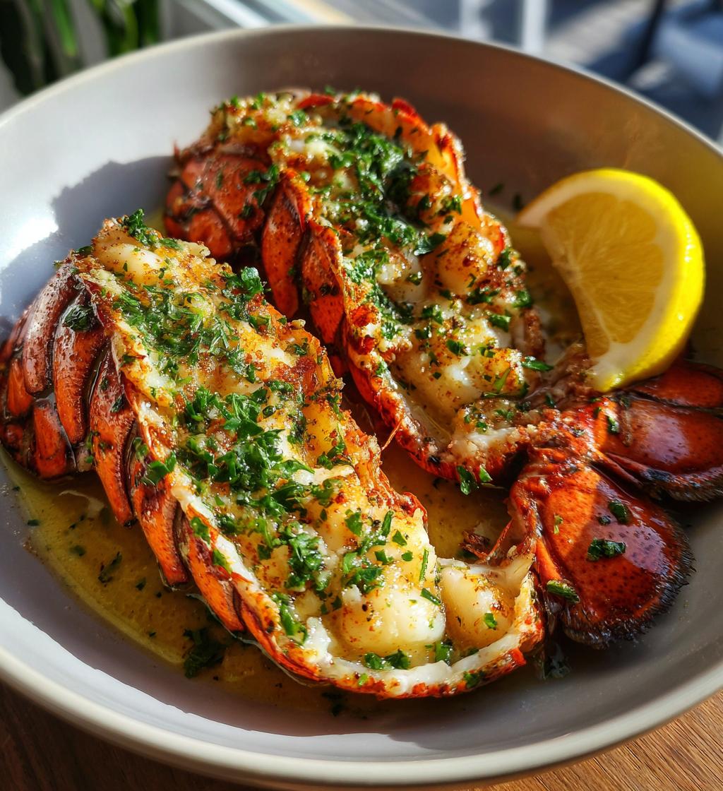 what goes with lobster tails