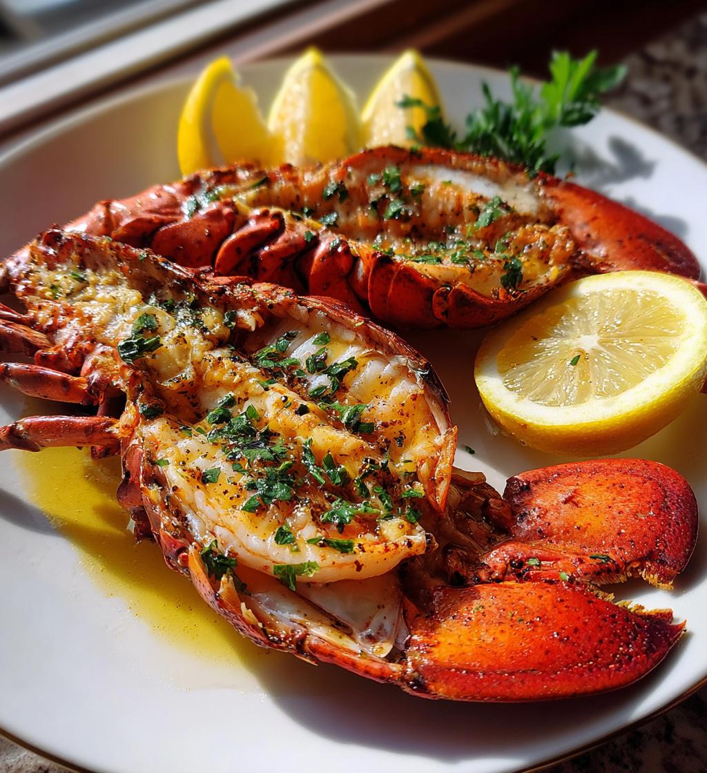 whole lobster plating