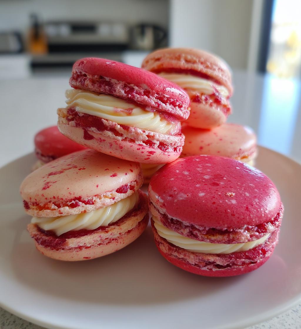 24 pack valentines inspired macarons