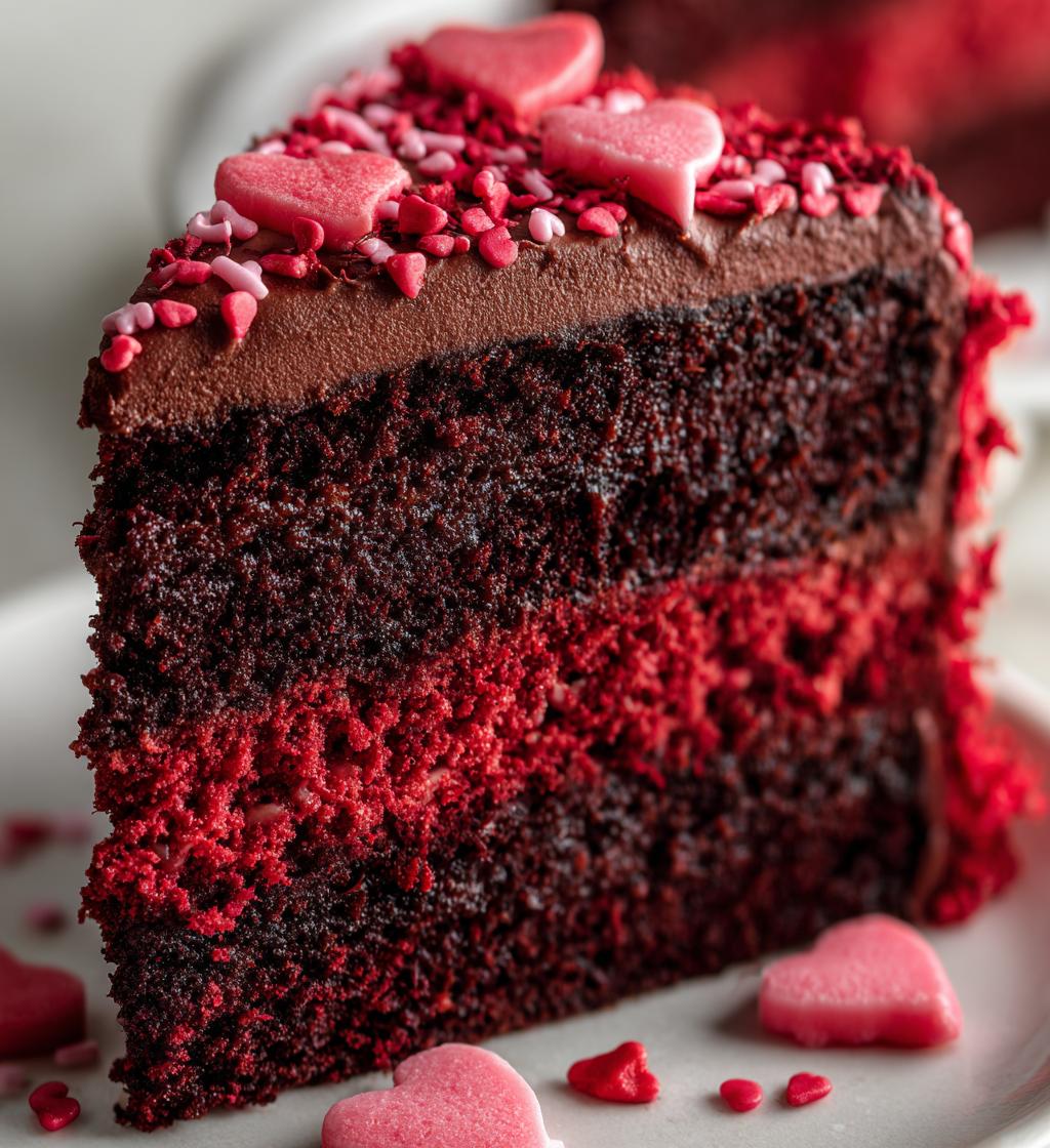 3 tier valentines cake