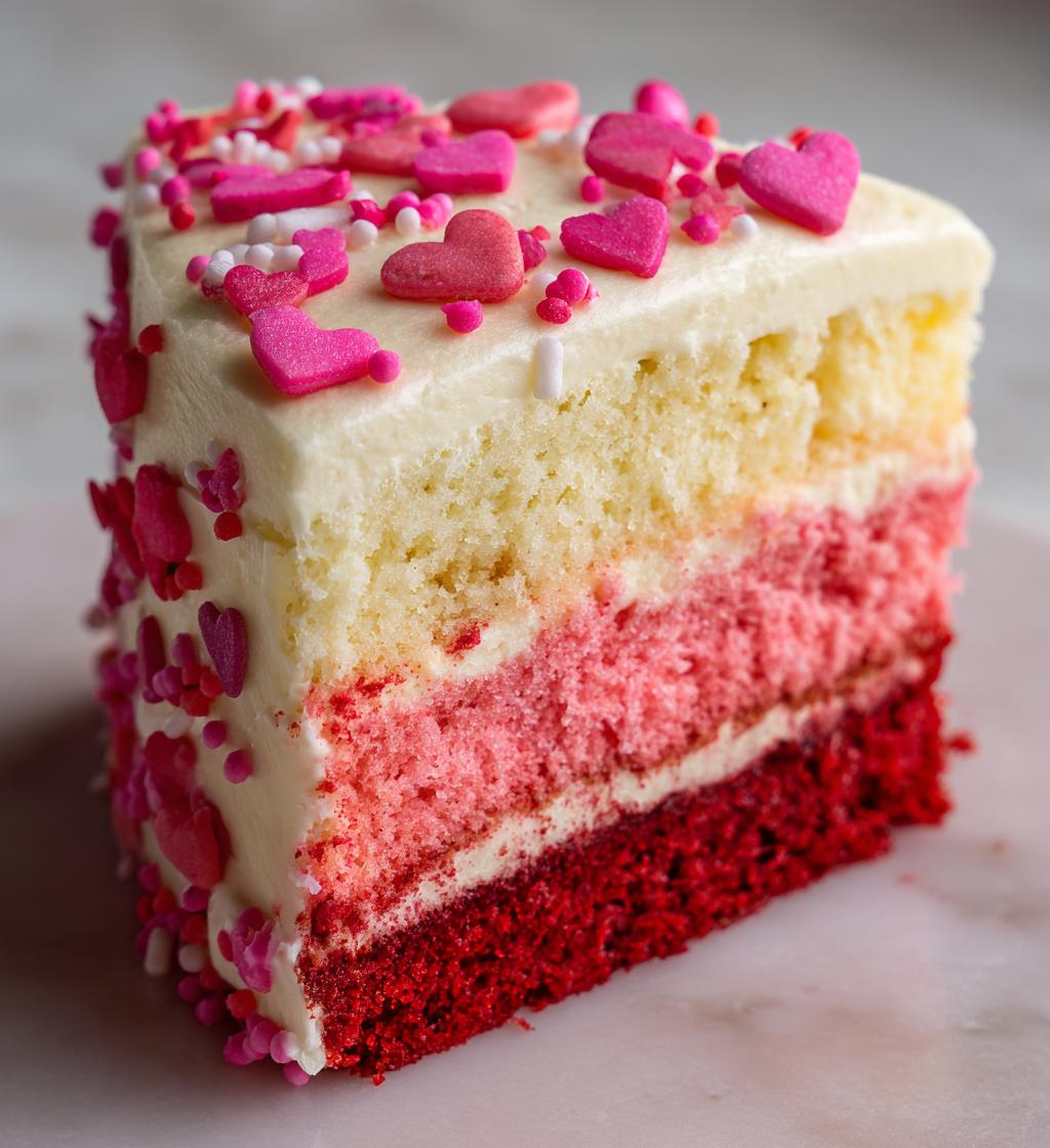 bento valentines cake